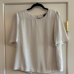 Lulu's Classic White Blouse